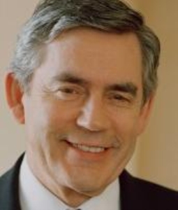 Gordon Brown has vision problems and is blind in one eye